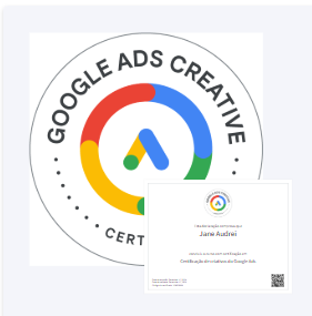 Certificação Google Ads Criativos