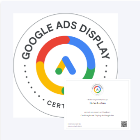 Certificação em Display do Google ads