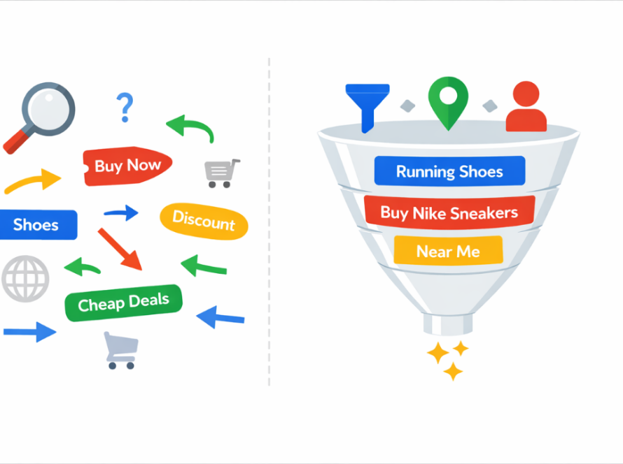 Correspondência ampla no Google Ads: o recurso que expõe quem opera sem estratégia