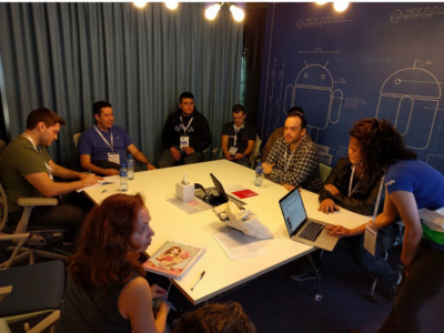 Jane Audrei em treinamento privado - Google Dublin