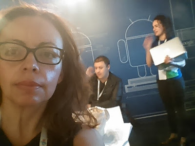 Jane Audrei em treinamento privado no Google