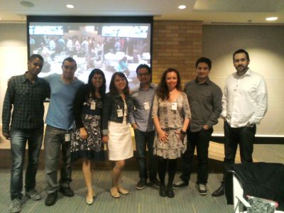 Evento Principais colaboradores em 2014.