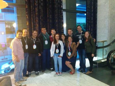 Time de Top Contributors do Brasil reunidos com a chefe (Google) responsável pela Comunidade Global