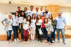 Colaboradores do Google e participantes do time da Madara, vencedor da competição de melhor conta otimizada.