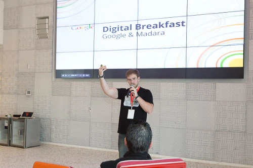 Evento no Google para a Agência Madara em 2014 Evento no Google para a Agência Madara em 2014.